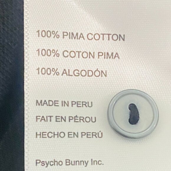 Psycho Bunny Polo — Iconic Mischief Meets Luxe Craft, Size 14-16 / L-G - Picture 12 of 13